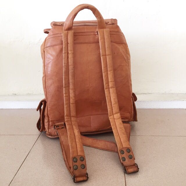 Genuine Handmade Leather Laptop Bag From Jaisalmer, India, Women's