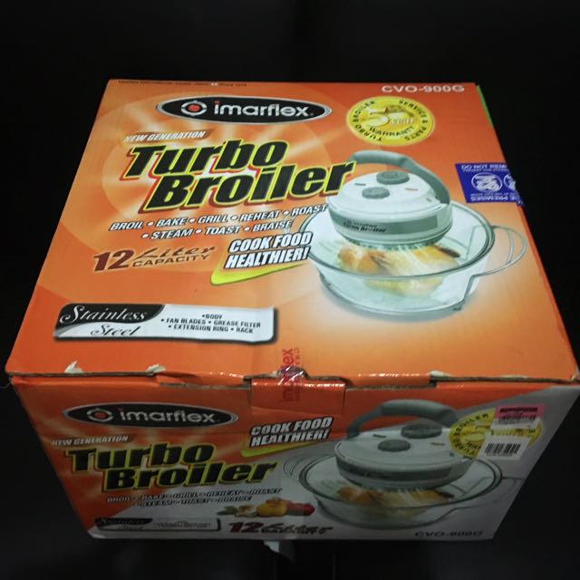 Imarfex Turbo Broiler (12 Liter), TV & Home Appliances, Kitchen