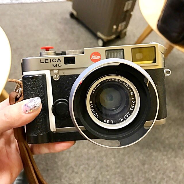 Leica M6 Titanium Crocodile Skin, Photography, Photography Accessories