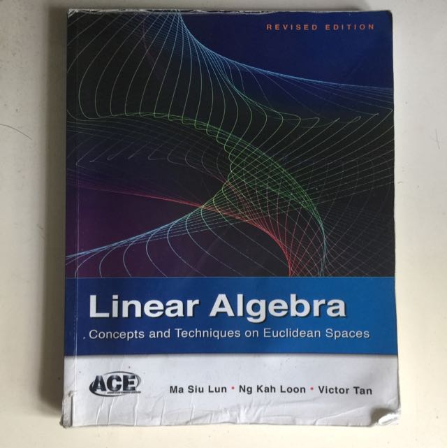 Linear Algebra, Hobbies & Toys, Books & Magazines, Textbooks on Carousell