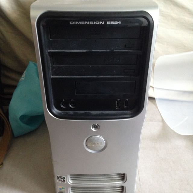 Old Dell E521 Desktop Without Harddisk Electronics Computers On