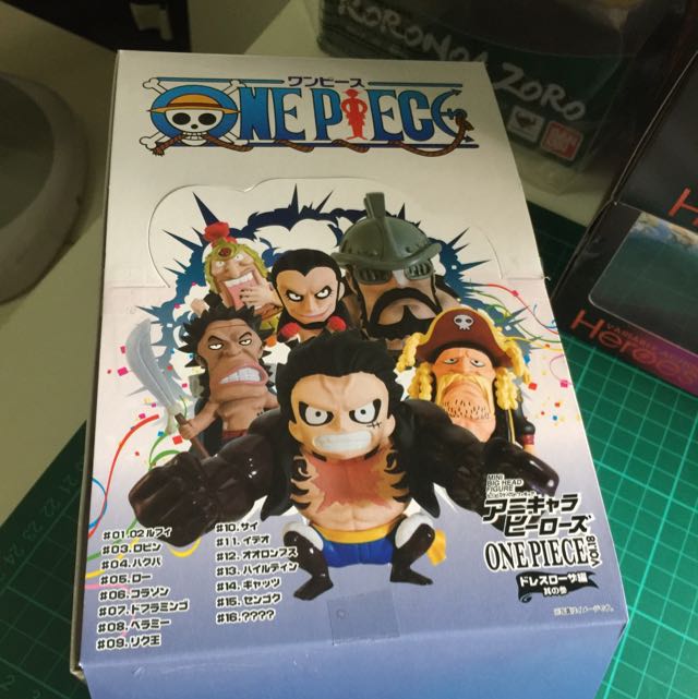 One Piece Mini Big Head Dressrosa Ver Toys Games Bricks Figurines On Carousell