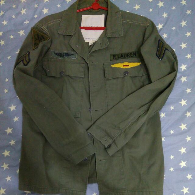 denim and supply military jacket mens