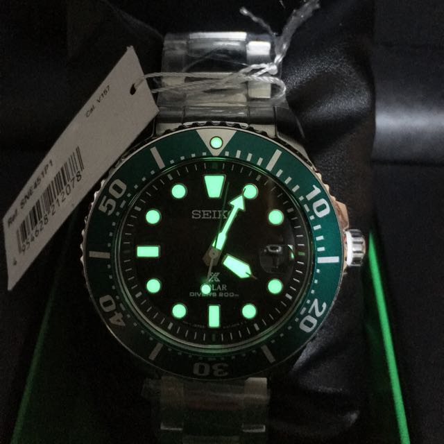 Seiko Prospex Solar Divers Limited edition, Luxury, Watches on