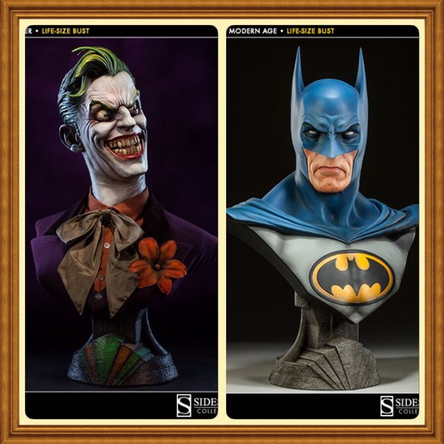 Sideshow Joker Modern Age Batman Life Size Bust Bundle Toys Games Bricks Figurines On Carousell