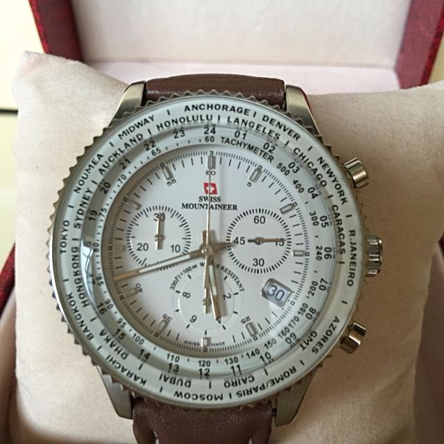 swiss mountaineer watch