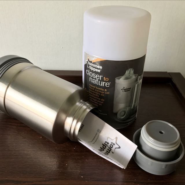 tommee tippee closer to nature travel bottle and food warmer set