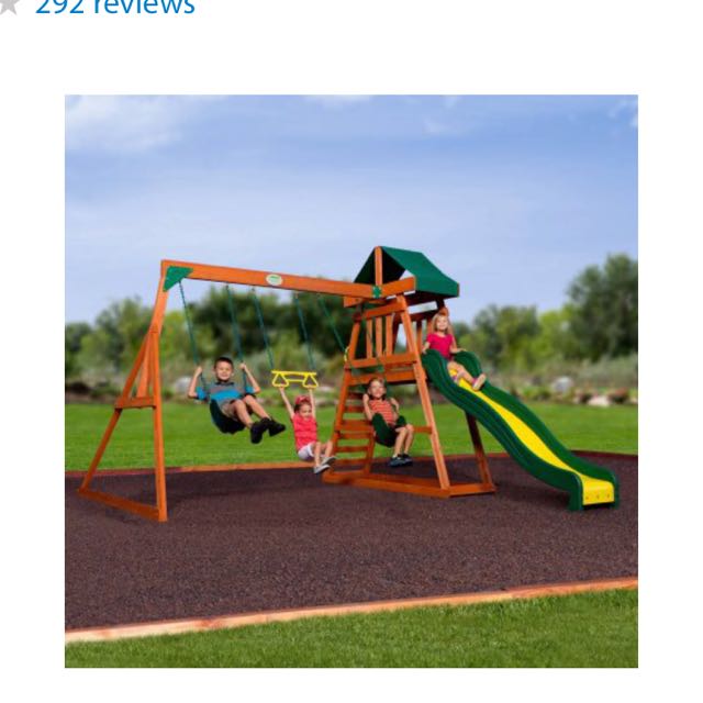 Backyard Swing Set Discovery Prescott Cedar Wooden With Free Gorilla Swing Accessory Toys Games On Carousell