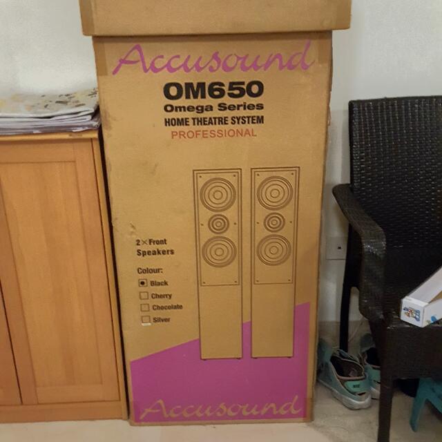 Bnib Om 650 Omega Series Home Threatre System Speakers Tv Home Appliances Tv Entertainment Entertainment Systems Smart Home Devices On Carousell