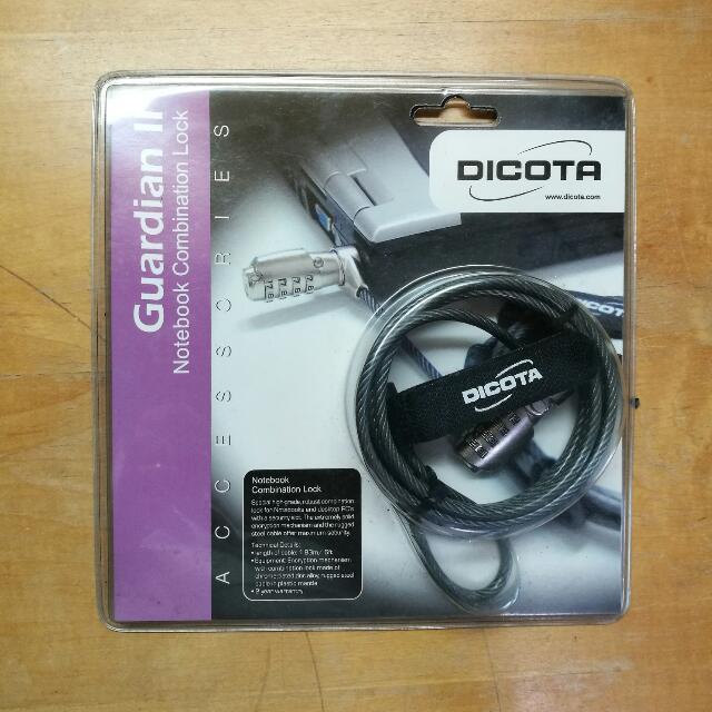 Dicota Guardian II Laptop Lock, Computers & Tech, Parts & Accessories