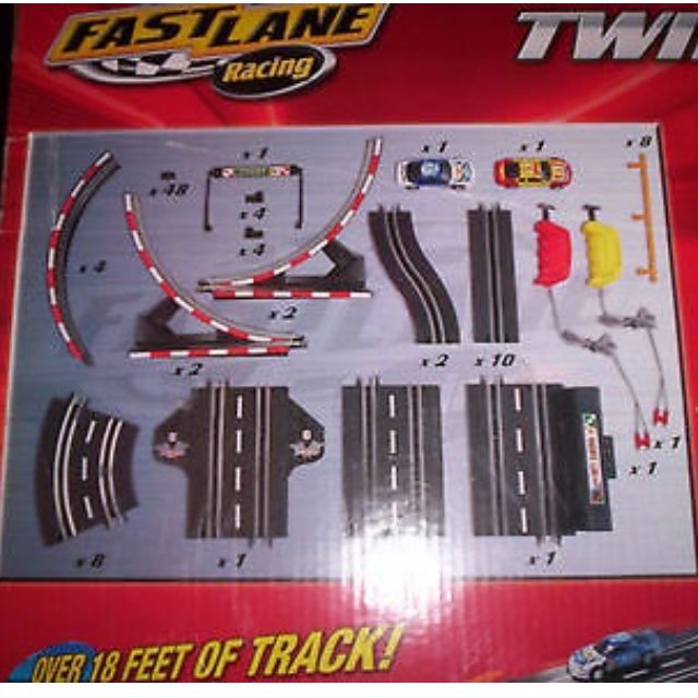 fast lane twin loop racing set
