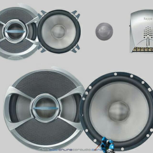 kappa component speakers