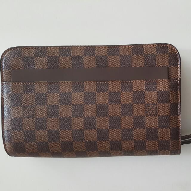 Pouch LV bag preloved murah, Men's Fashion, Bags, Belt bags, Clutches and  Pouches on Carousell