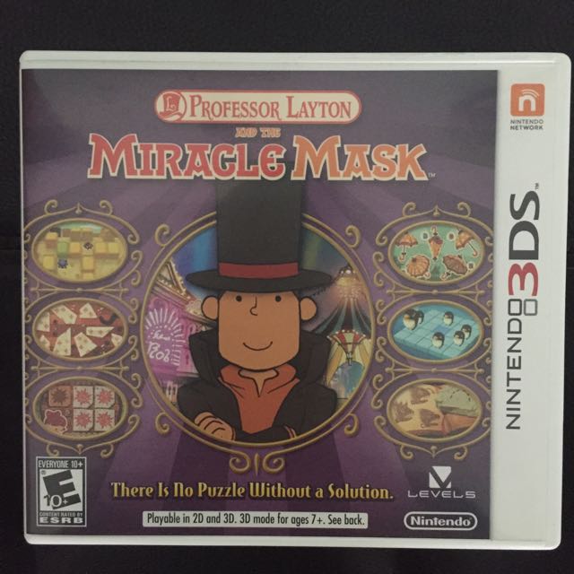 professor layton 3ds games