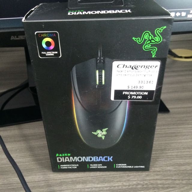 Dimond Pack Razer Razer Diamond Back, Computers & Tech, Parts & Accessories, Computer ...