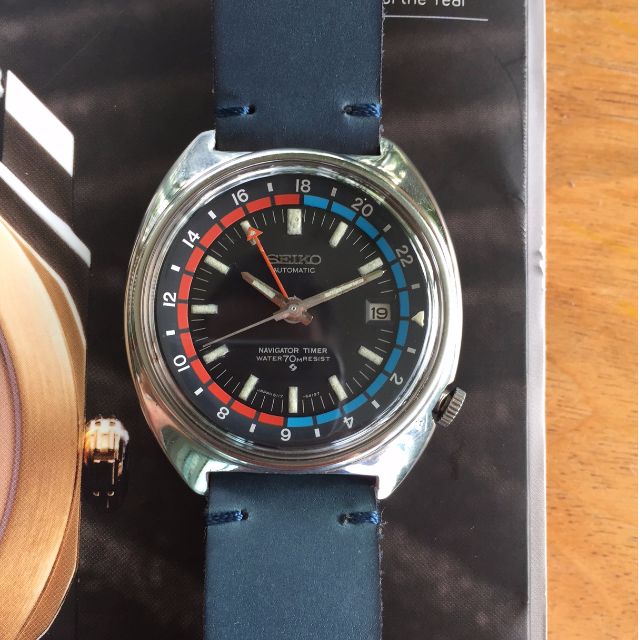 Vintage Seiko Automatic Navigator Timer 6117-6410 Wristwatch, Luxury,  Watches on Carousell