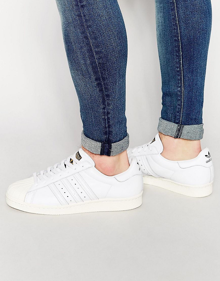 Adidas Originals Superstar 80's Trainers S75016, Women's Fashion, Shoes on  Carousell