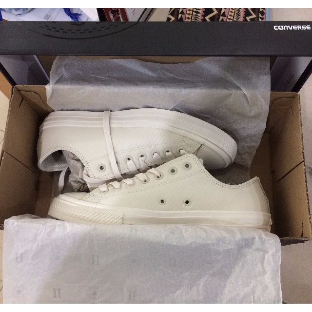 Converse x john varvatos chuck ii 2025 coated leather low top