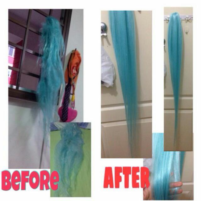 Detangling Wig Service Entertainment J Pop On Carousell Long wigs are extraordinarily fun to wear. carousell