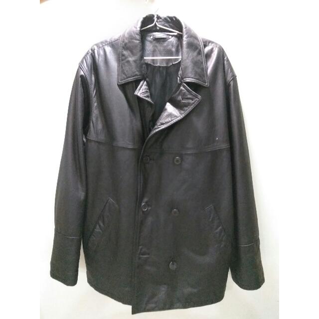 Echt Leder Genuine Leather Jacket Men S Fashion Clothes On Carousell