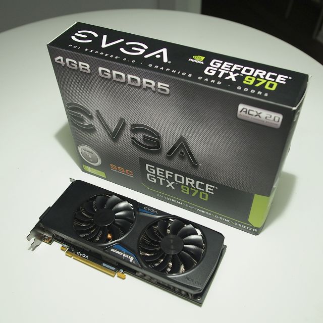 EVGA GTX 970 SSC graphics card 