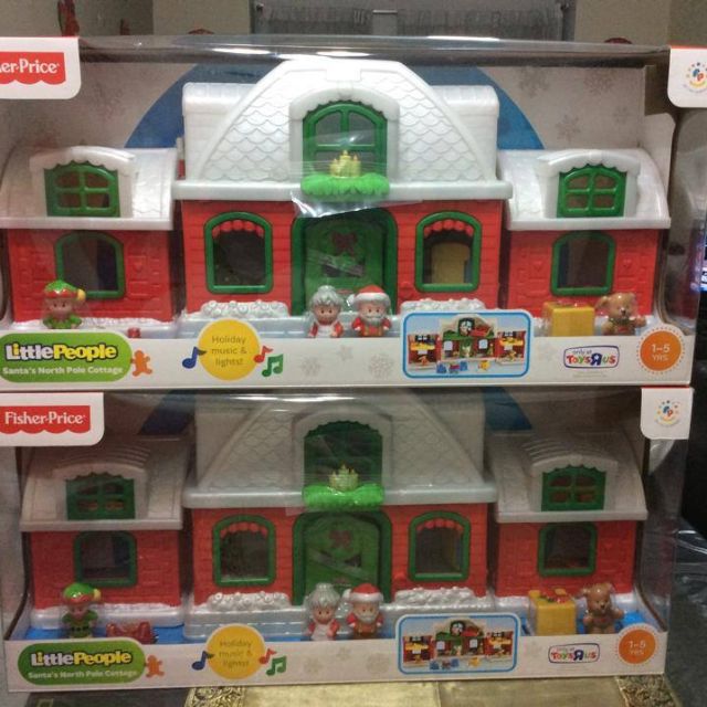 Fisher price santa's sales north pole cottage