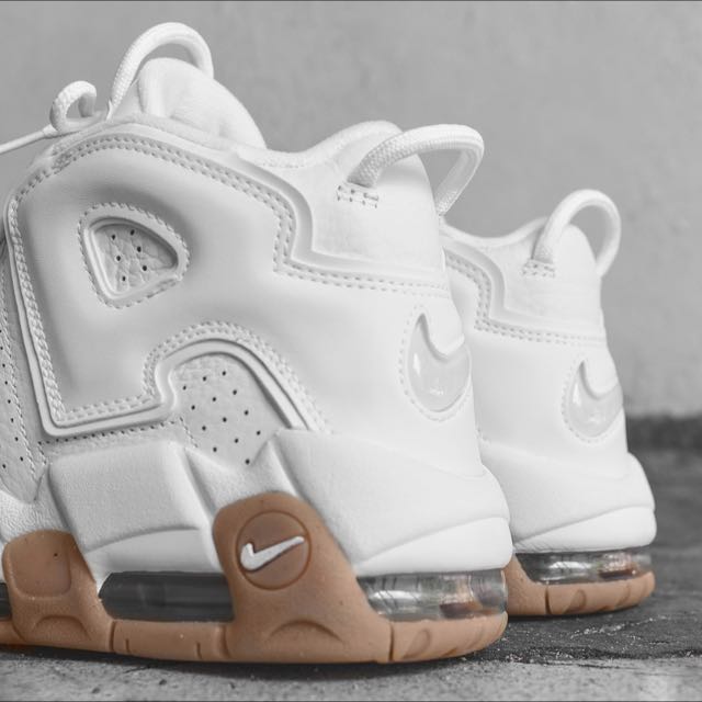 Nike Air More Uptempo White Gum Men s Fashion Footwear Sneakers on Carousell