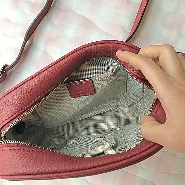 Replica Gucci Soho Disco Bag Burgundy Red