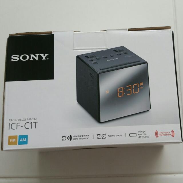 Sony FM clock Radio With Alarm ICFC1T, Furniture & Home Living
