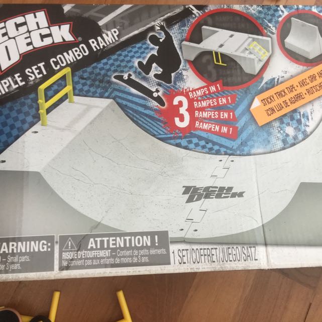 Tech deck triple set combo ramp new arrivals