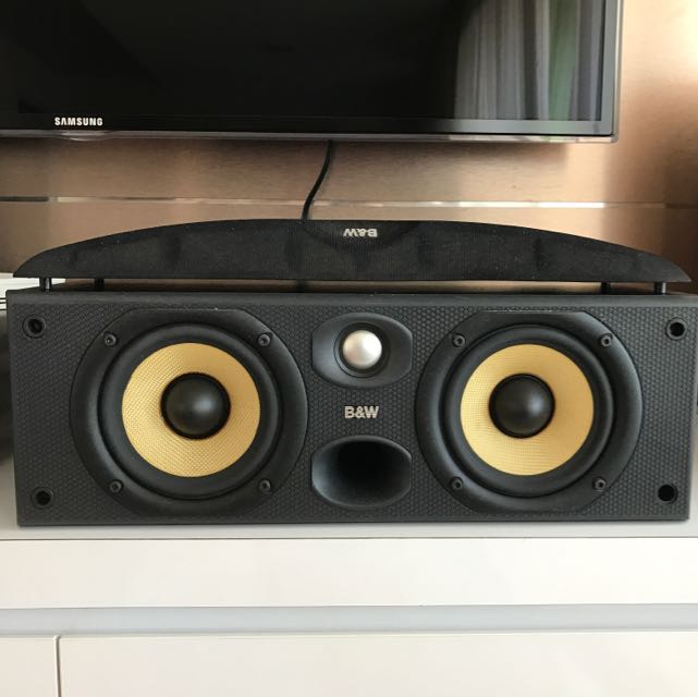 Vintage B W Center Centre Speaker Made In England