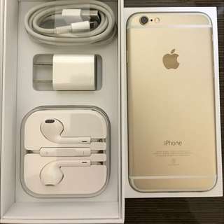 iphone6 64g 金色 送全新保護貼