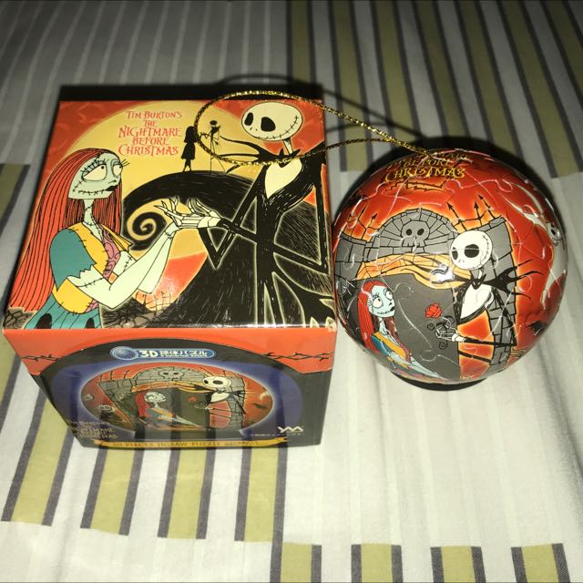 nightmare before christmas 3d puzzle