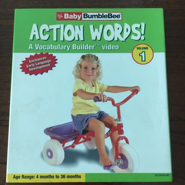 Baby Bumblebee Action Words, Hobbies & Toys, Toys & Games on Carousell