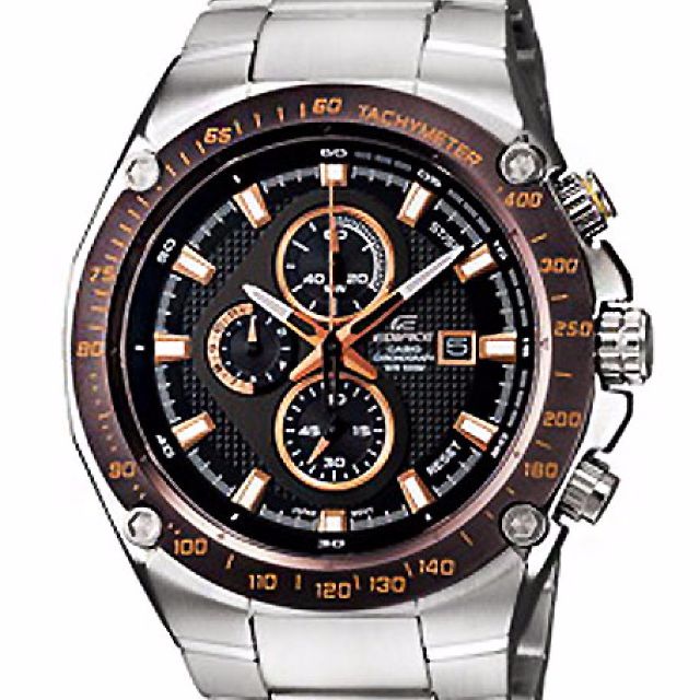 Brand New Casio Edifice Sebastian Vettel Quartz 100 Original Chronograph 100m Gents Dress Watch EFE 501D 1A5VDF EFE 501D 1A5 EFE501D w Warranty