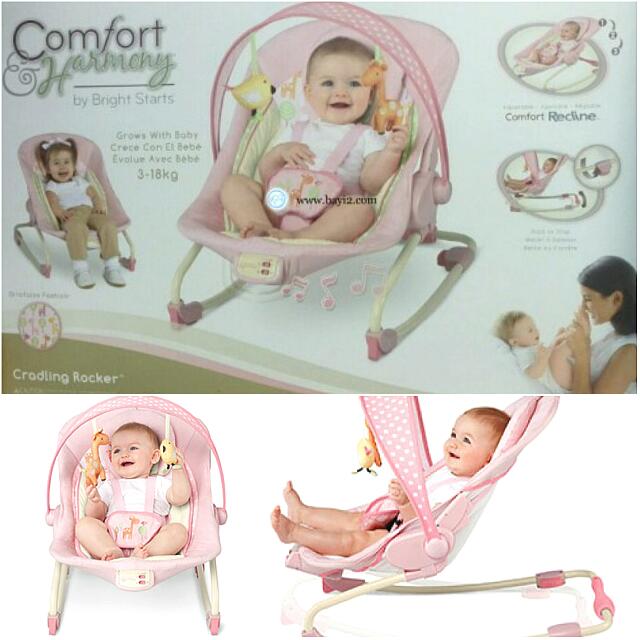 Bright Starts Comfort Harmony Girafaloo Cradling Rocker On Carousell
