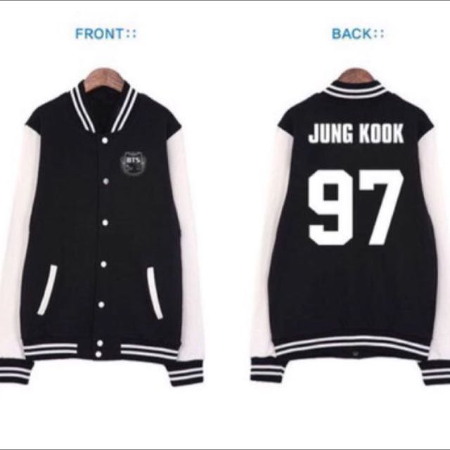 131212  Jungkook, Varsity jacket, Jeon jungkook