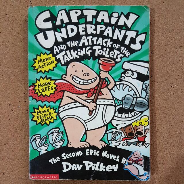 captain underpants and the talking toilets