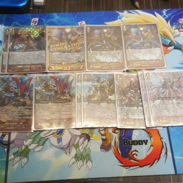 Wallpaper Cardfight Vanguard Full Foil Gear Chronicle Deck Toys Games For Android