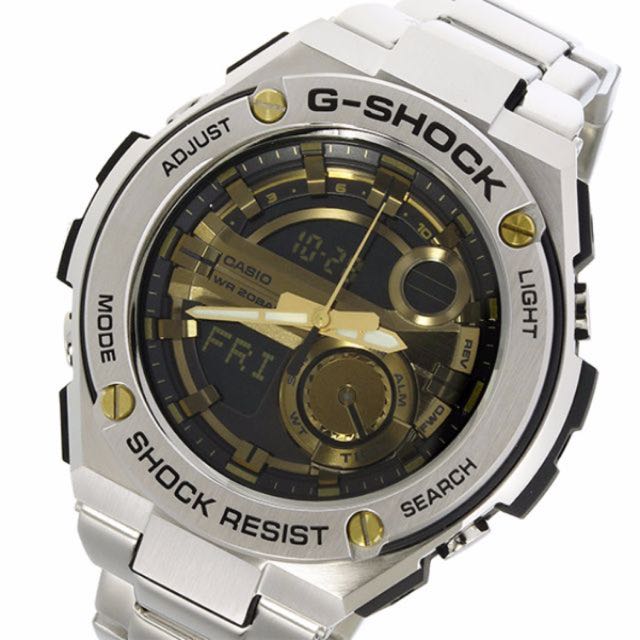 Casio G Shock G Steel Gst 210d 9a Gst 210 Gst 210d Gst210d Stainless Steel Men S Sports Watch Men S Fashion Watches On Carousell