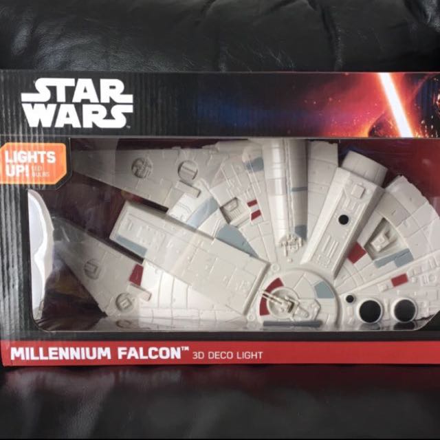 Disney Star Wars Millennium Falcon 3d Light Toys Games Bricks