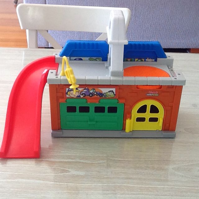 fisher price garage and car wash