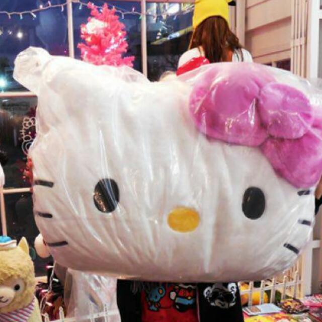 Hello kitty cheap head pillow