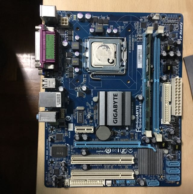 Gigabyte core hotsell 2 duo motherboard