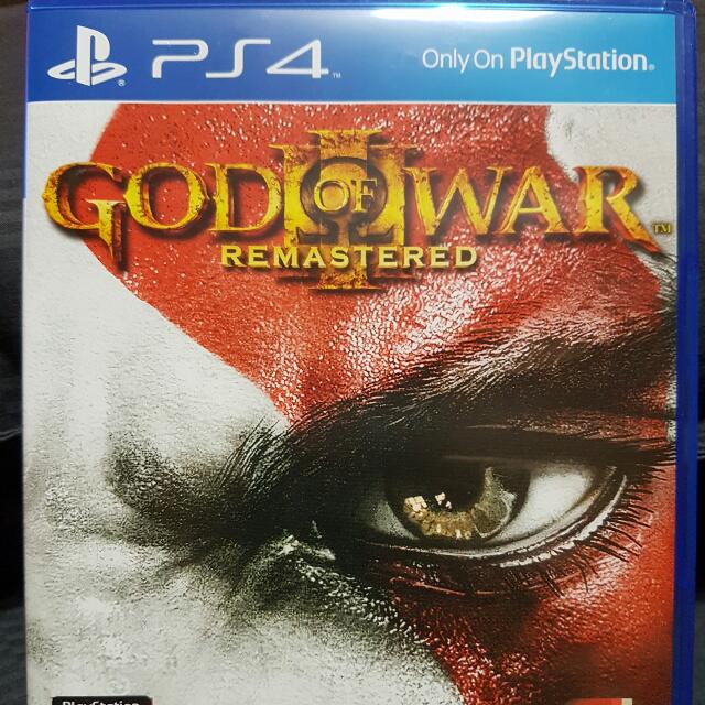 God Of War 3 Ps4 Remastered Toys Games Video Gaming Video Games On Carousell