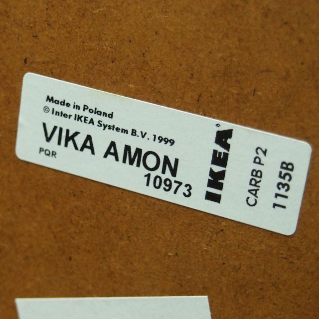 Ikea Vika Amon table with Vika Curry legs meja, Furniture & Home Living