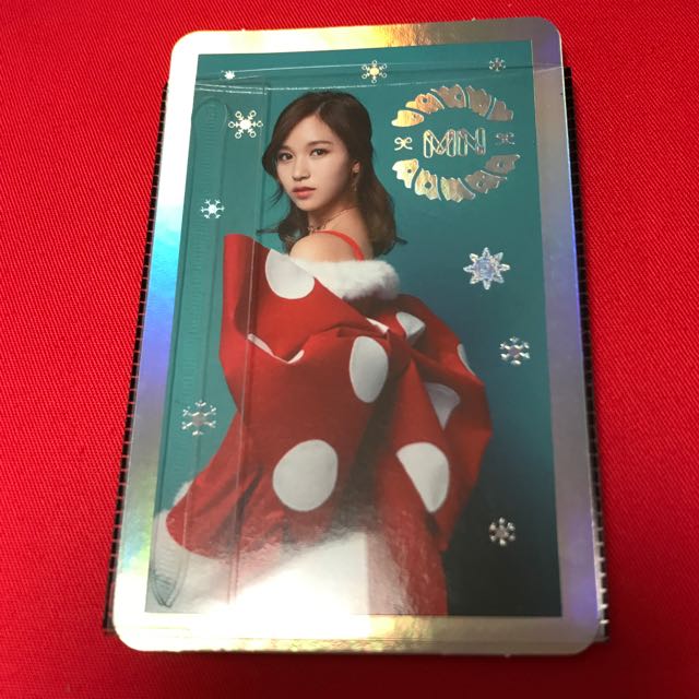 [❌❌❌] Twice Twicecoaster Lane 1 Christmas Edition Mina Photocard