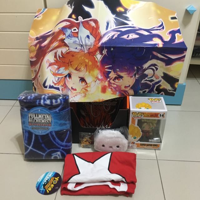 Loot Anime : August 2017 – Work For It Crate | Find Subscription Boxes
