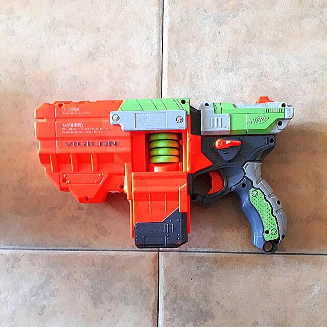 Nerf Vigilon, Hobbies & Toys, Toys & Games on Carousell