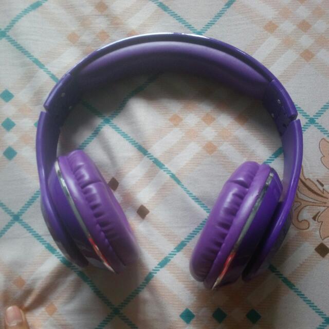 New Purple Beats Studio HD Headphones 